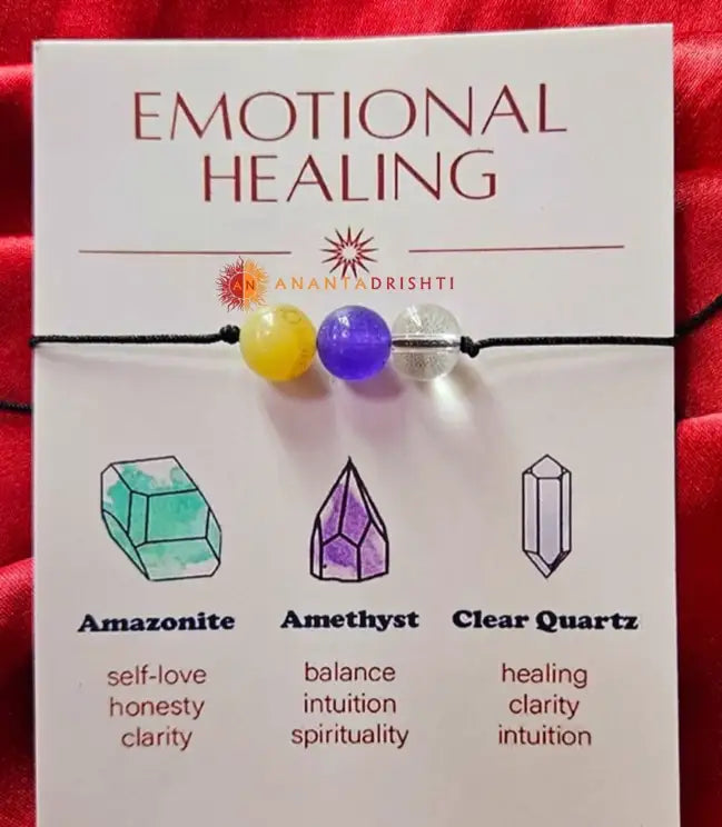 Emotional Healing Crystal Bracelet