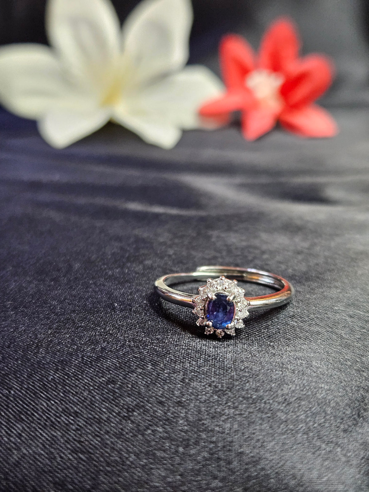Blue Saphire Ring