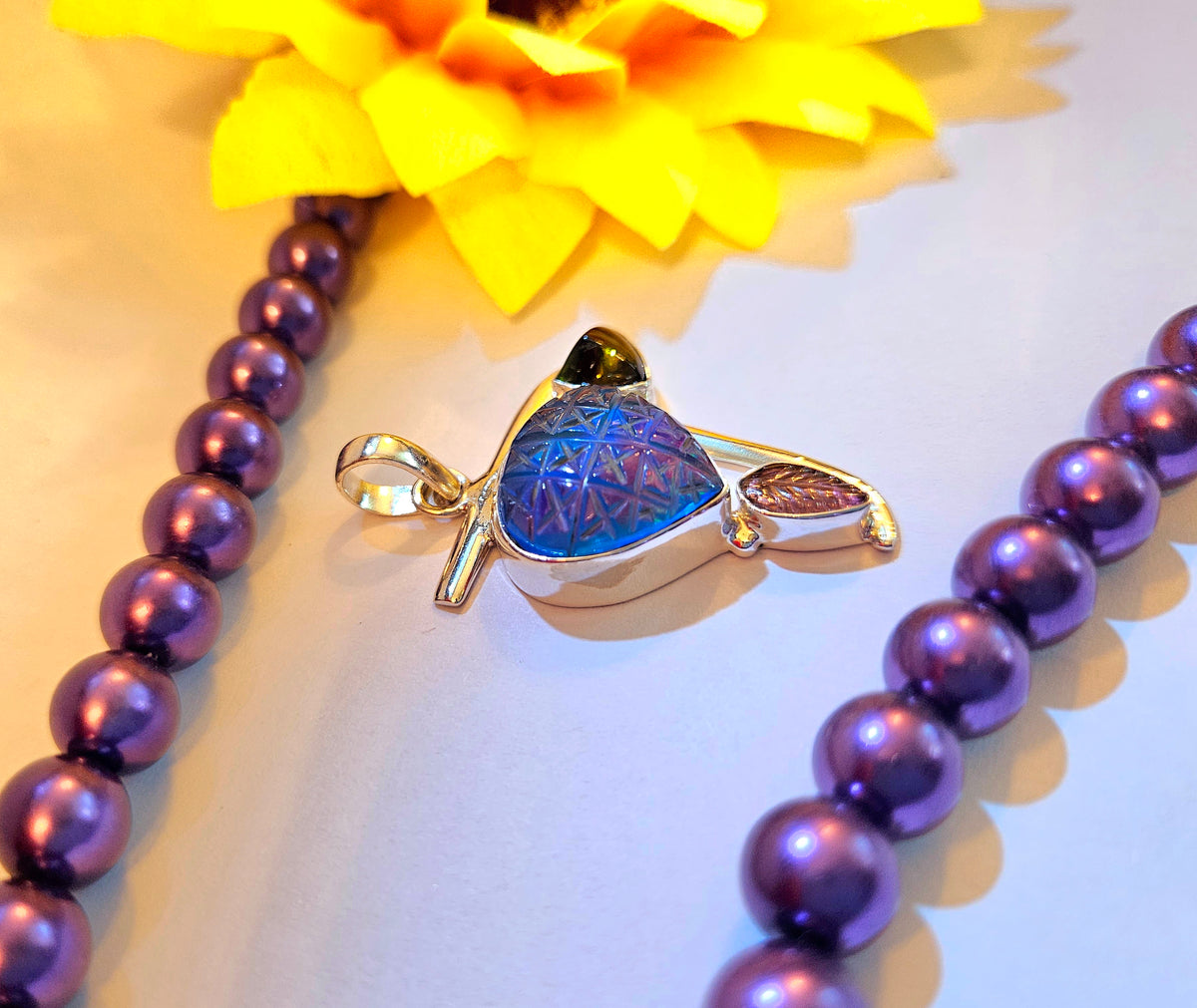 Fire Opal Pendant