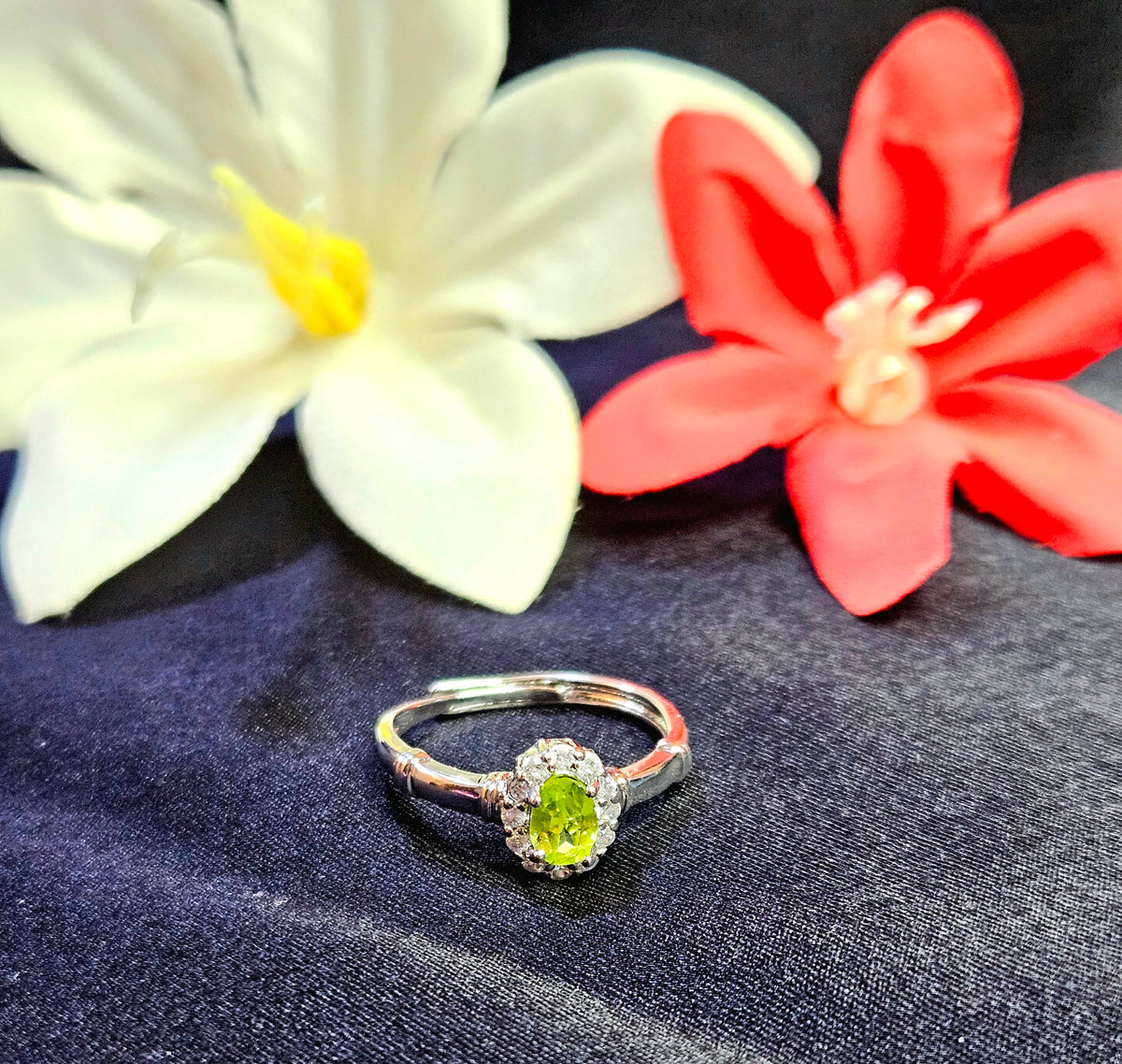 Peridot Gem Ring
