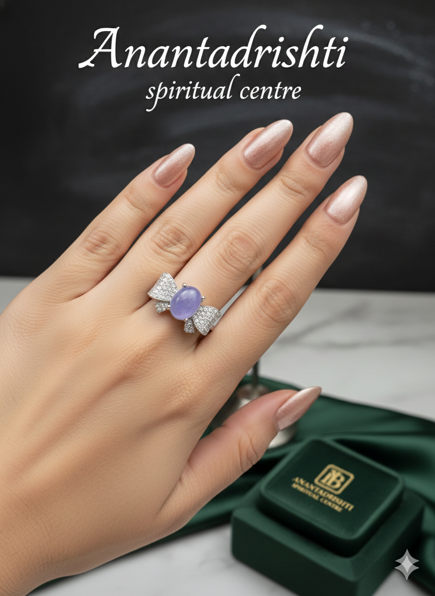 Tanzanite Bow Ring