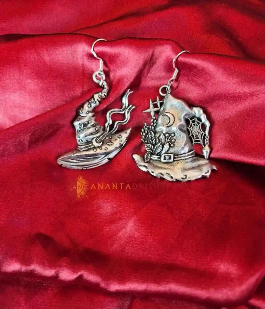 Witch Hat Earrings